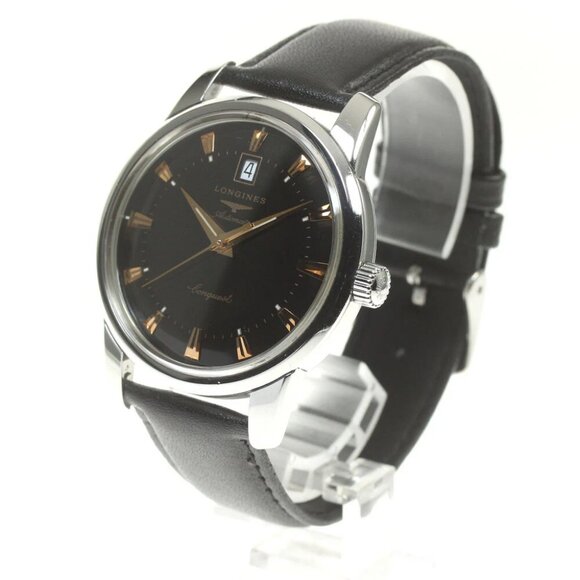 LONGINES Conquest Heritage Date black Dial Automatic Men's Watch_849779 - Picture 2 of 6